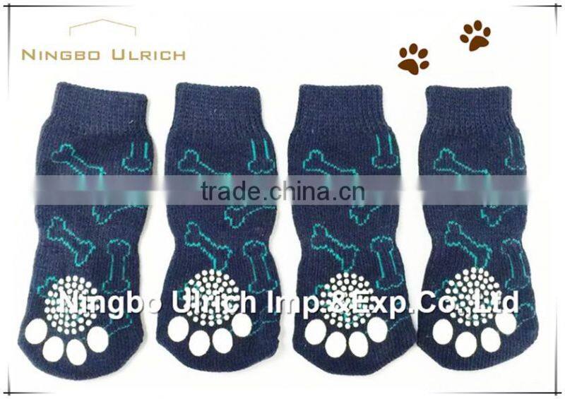 S49 fashion cotton knitted small dog socks