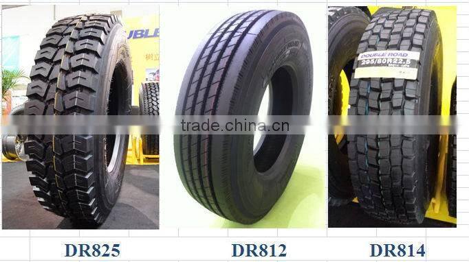 Double Road brand 295 75 22.5 truck tire for sale