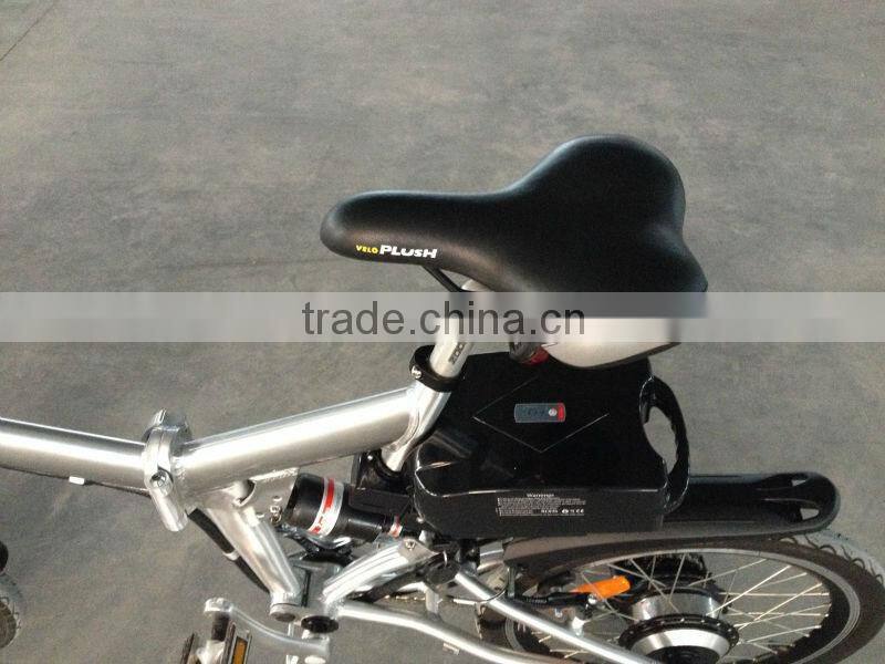 20" 36v 10Ah foldable e-bike with EN15194 approval