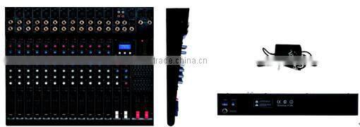 ITC TS-16P-4 Series Magic Music Internal DSP 21 Kinds Effect DJ Mixer Controller
