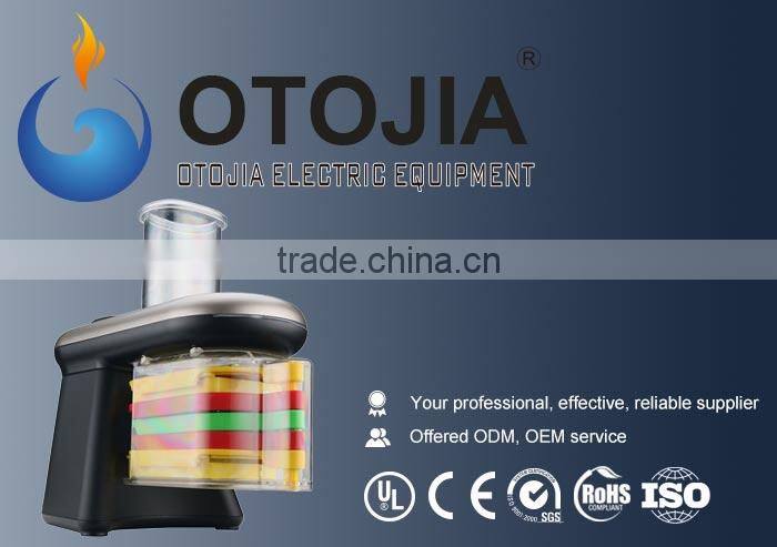 OTJ-S918 280W CE CB ISO chopper 4-blade spiral vegetable slicer makes
