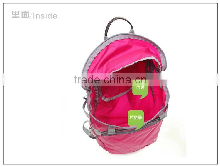 high quality outdoor Nylon bag folding Environment Friendly promotional non-woven folding bag