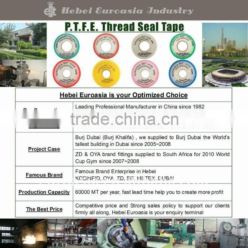 thread seal tape/P.T.F.E thread seal tapes/PTFE thread seal tapes supplier