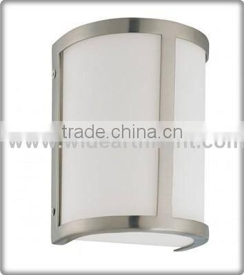 UL CUL Listed Painted Coffee Lobby Wall Sconce With Glass Shade W50142
