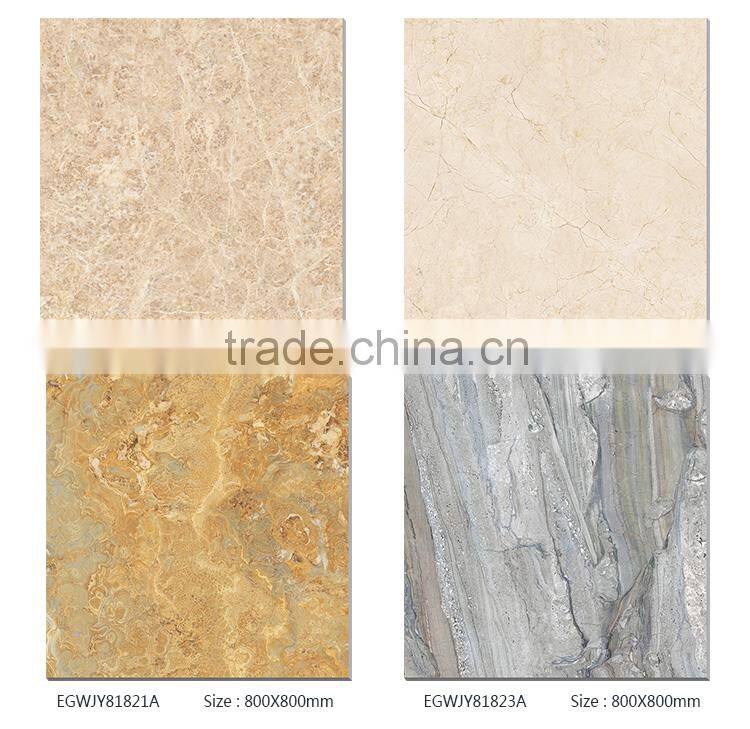Classic Italy grey travertino onyx marble vitrified glazed gres porcellanato tile