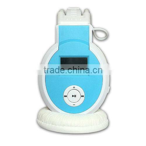 New Fashion Headphone mp3 TF , sport mp3 with fm