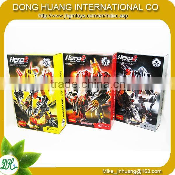super hero funny kids building block toy bricks educational toys puzzle