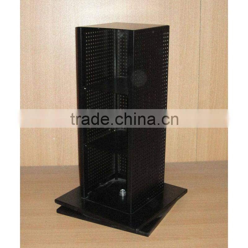 metal revolving counter key chain display from china factory