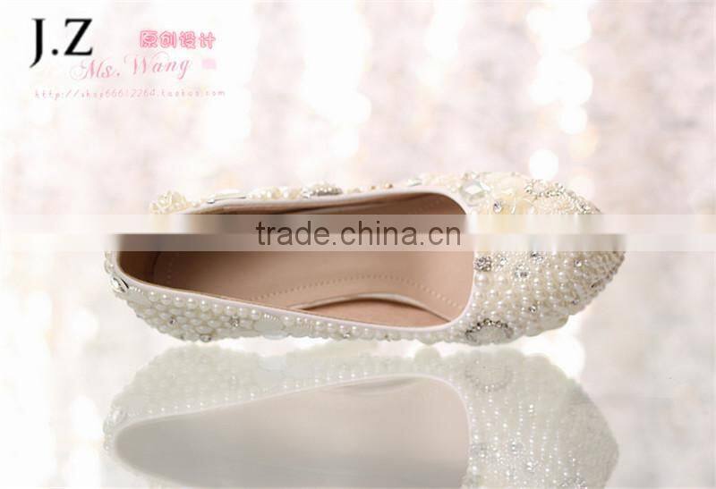 fashion hotsale bridal wedding shoes inside cover plarform beautiful wedding shoes for women