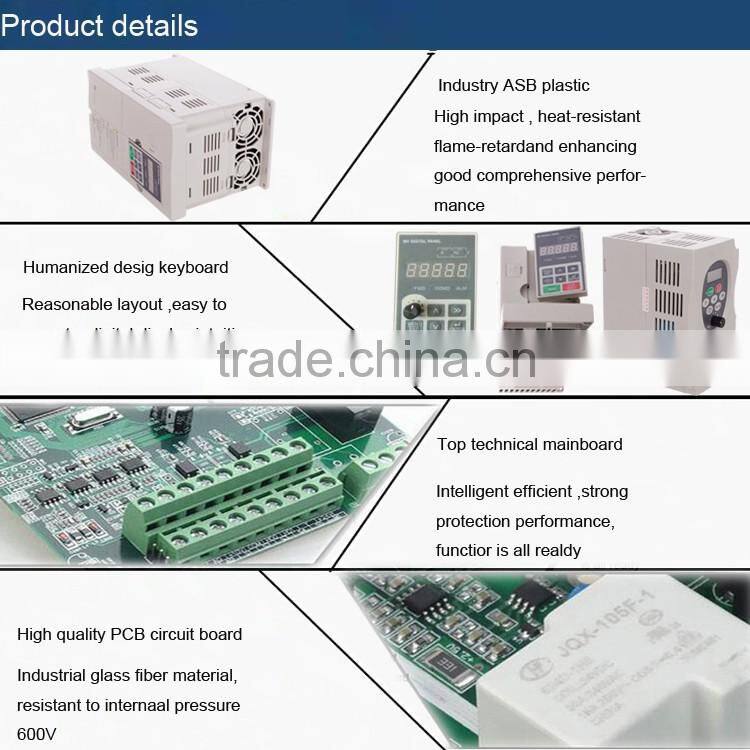 1 year warranty 220V 10hp AC drive frequency converter 60hz 50hz