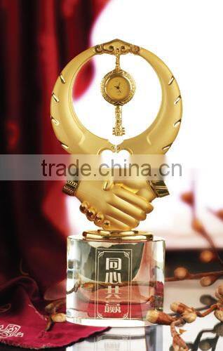 Factory Custom Plated Gold Metal Of Horse Trophy