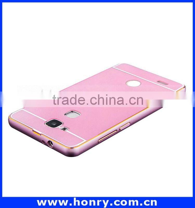 Luxury bumper metal aluminum hard case for Huawei mate 7