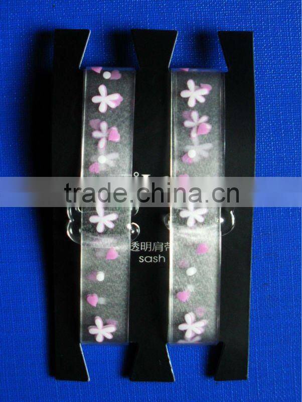 shanghai manufacturer shoulder straps with different embellish