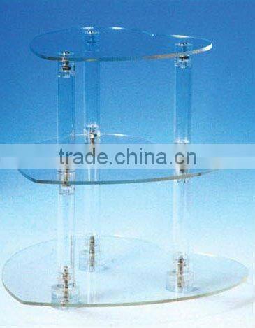 8 tier square acrylic cupcake wedding decorating cake stand