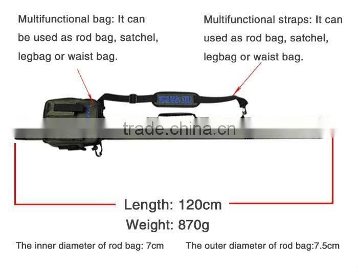 Hot Sell Fishing Rod Bag Waterproof Canvas Rod Bags
