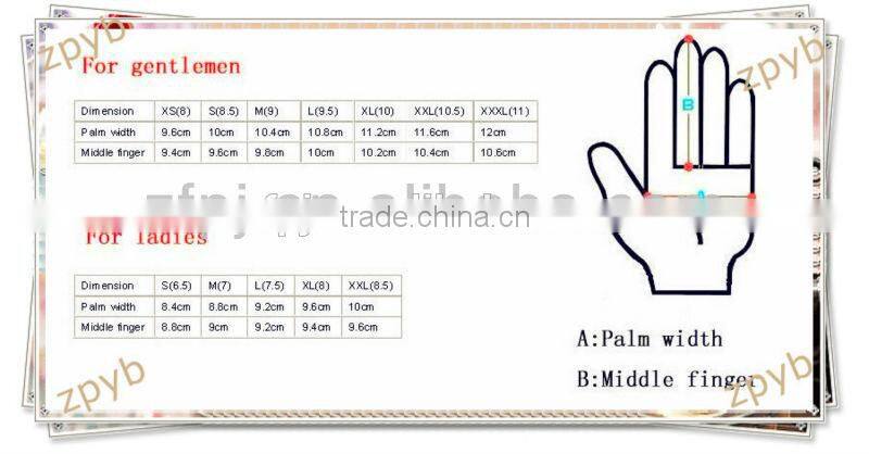 Winter Fashion gloves sheepskin fur leather mittens