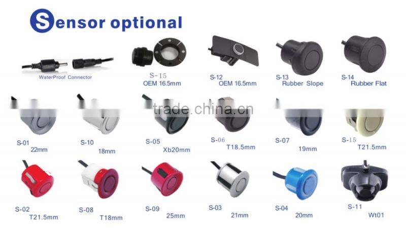 wholesaling the LED display car parking sensors with superior quality