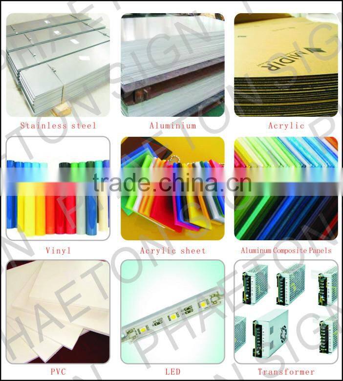 High quality brass coating house number