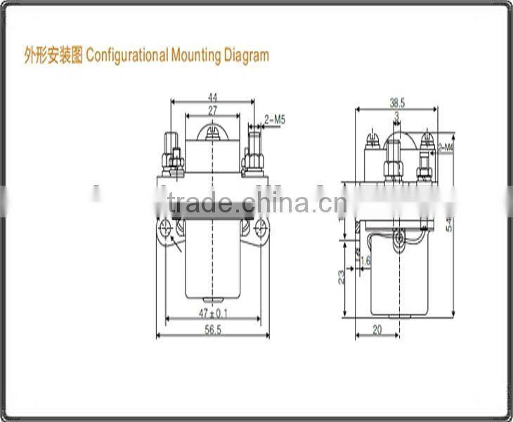 Good quality and better price dc magnetic contactor