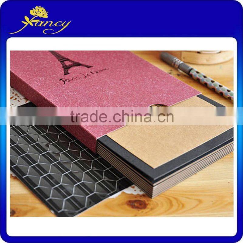 Kraft paper cover photo book