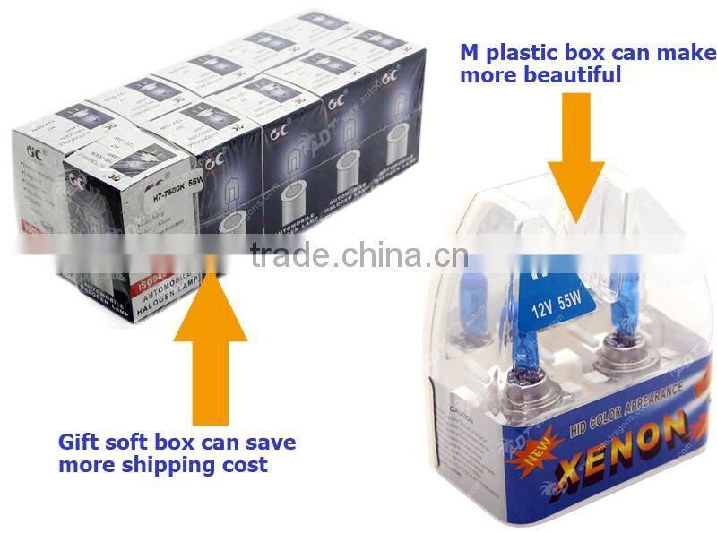 H4 100W XENON WHITE HEADLIGHT, 8500K SUPER HIGH POWER BRIGHT COLOUR BULBS