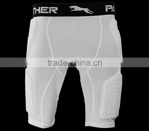 Men's Training Equipment Padded Football Shorts
