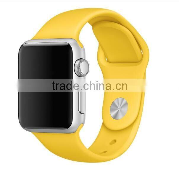 oem welcome colorful silicone band for apple watch