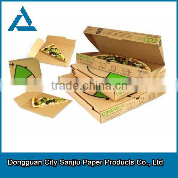 customized wholesale motorcycle corrugated delivery pizza boxes