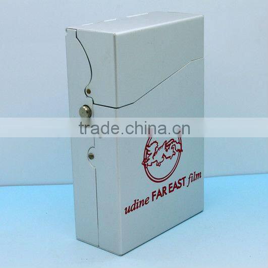 Hot selling automatic cigarette case with lighter windproof lighter/cigarette case with usb lighter