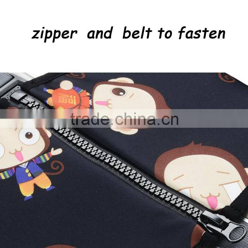 Stronger Elastic Neoprene Suitcase Cartoon Pattern Luggage Protection Cover