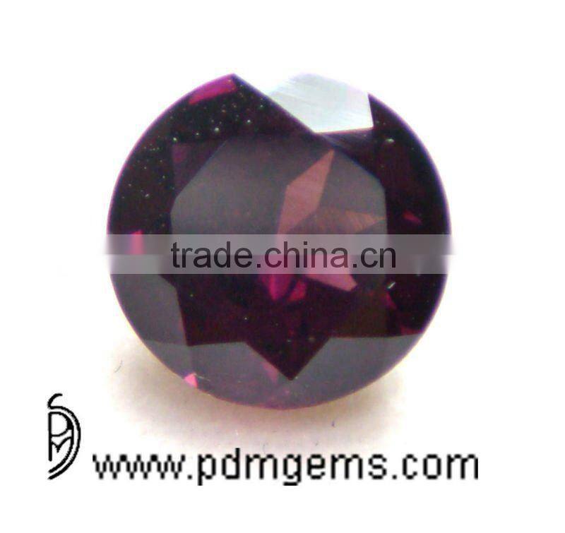 Top Quality Rhodolite Garnet Round Cut For Silver Pendant