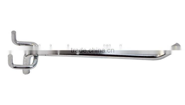 Single prong peg hook