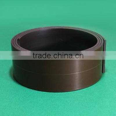 Flexible magnetic strip tape with PET adhesive backed