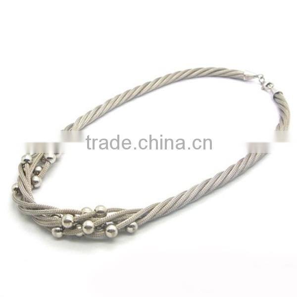 Religious jewelry fashion jewelry bead necklace rosary jesus elegant mens beaded necklaces 6mm or 8mm beads wholesale LN3308