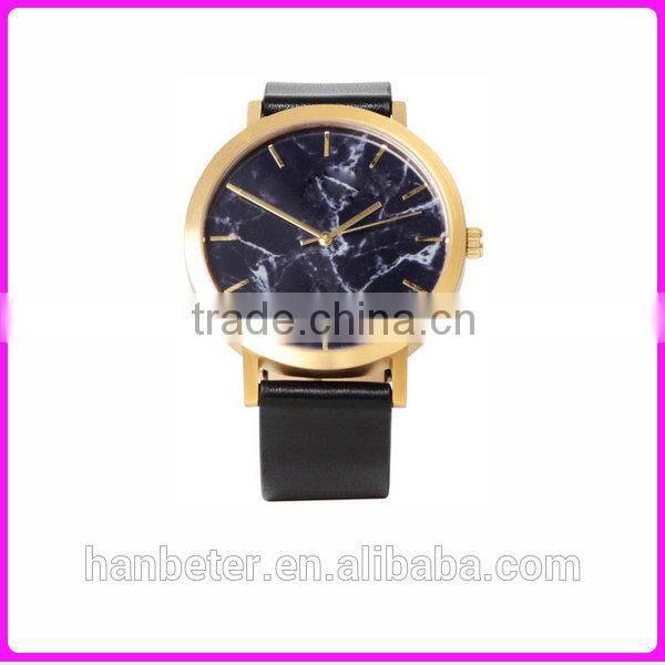 Marble dial watch with good quality batteries for popular designer girls watches