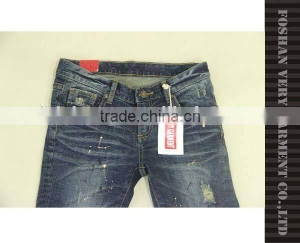 ladies jeans top design with special printing