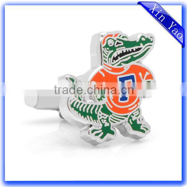Cheap zinc alloy custom design cufflink