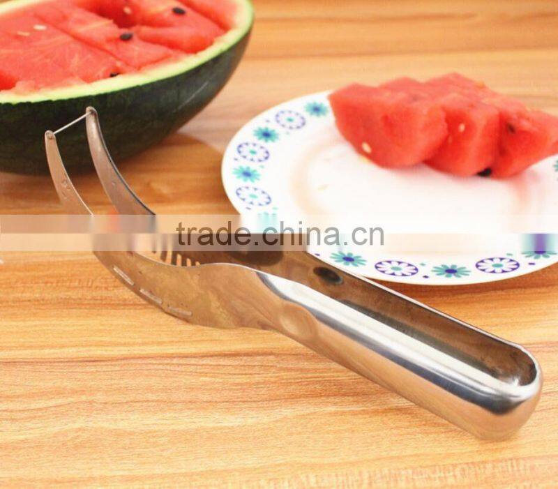 Stainless Steel Fruit Knife /Essential Home Kitchen Watermelon Slicer/Watermelon Knife