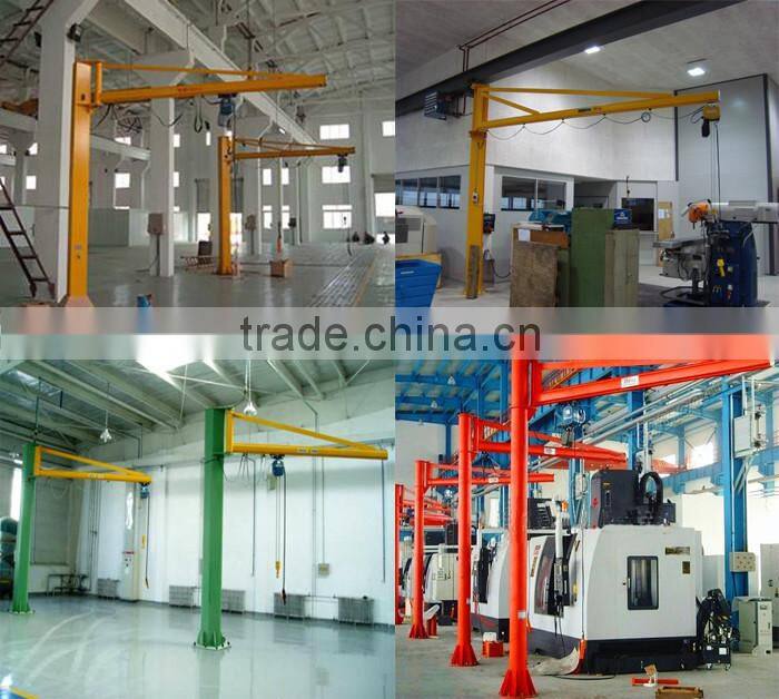 250kg lifting capacity demag slewing jib cranes