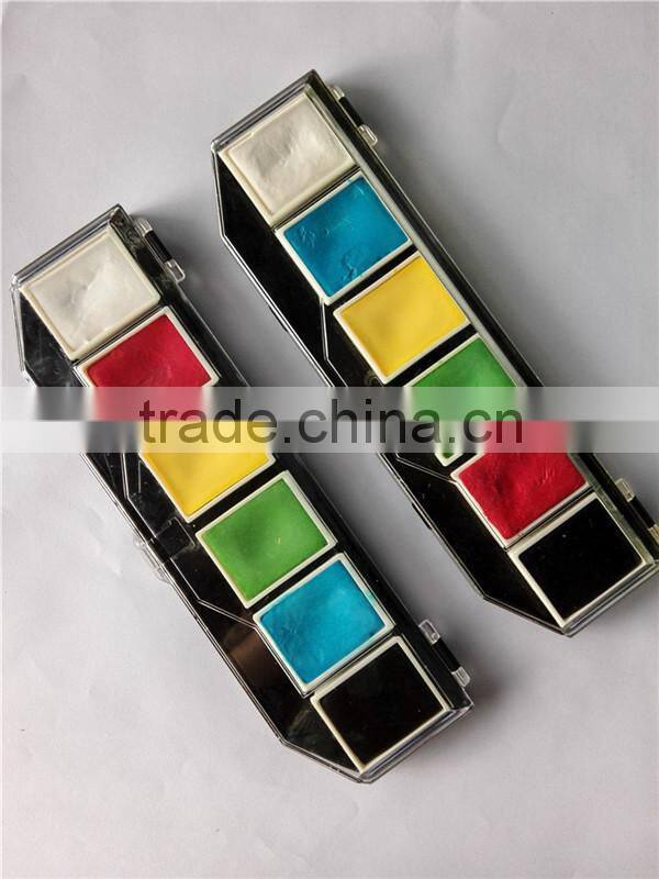 UV Glow Blacklight Face and Body Paint 0.34oz - Set of 6 Tubes - Neon Fluorescent