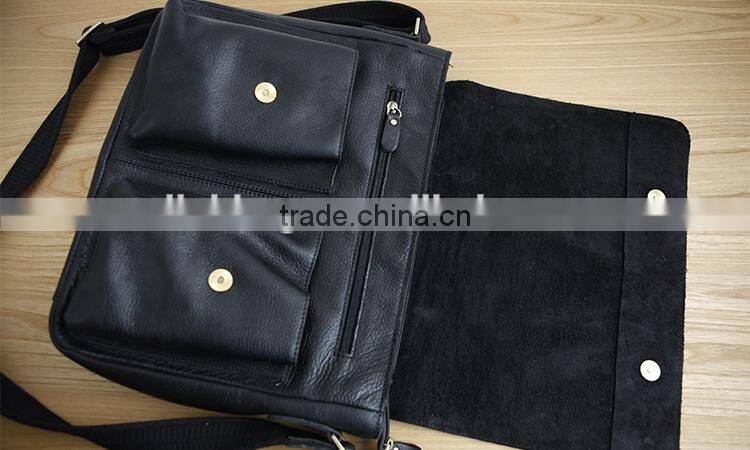 Genuine Leather Bag,Men Leather Laptop Bag