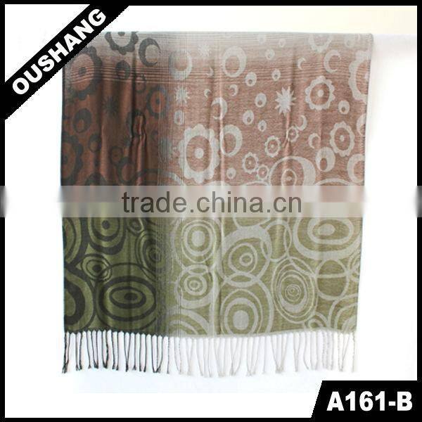 A161-B Multicolor Party Scarf Easy Knit Shawl