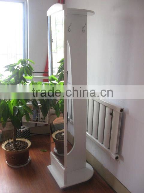 silver frame standing mirror home decor floor dressing mirror