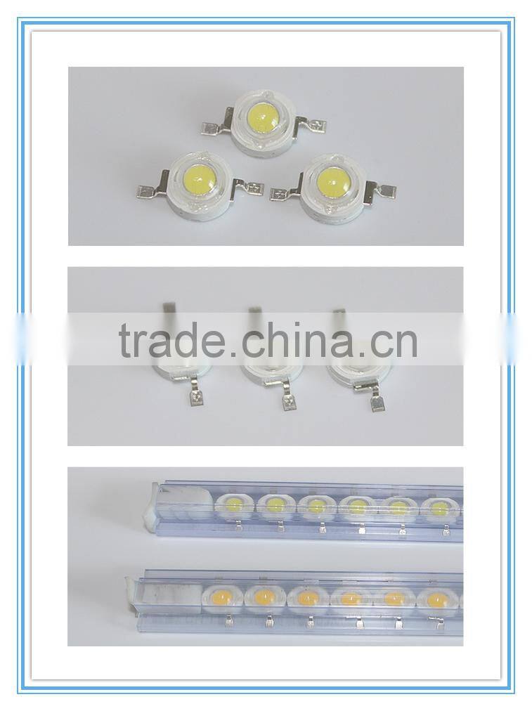 Wholesales high power led bridgelux chip 1 watt led diodes white red yellow green warm white blue