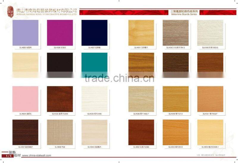 Furniture Grade Melamine Board (Melamine MDF Board or Particle Board)