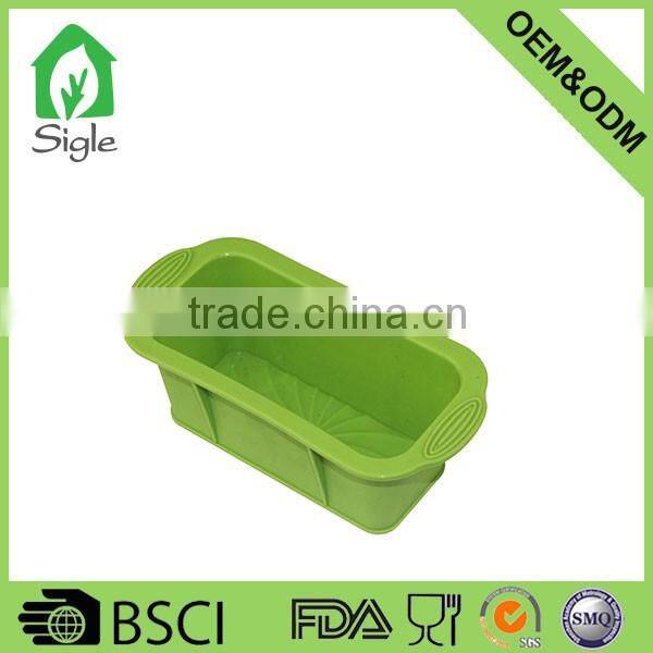 colorful Silicone mini loaf bread pan bakeware tray silicone patry mould maker
