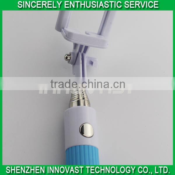 OEM custom logo low price extendable bluetooth selfie stick