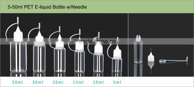 Plastic E Liquid Dropper Bottles 5ml - 50ml