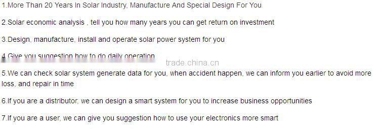Independent solar power station solar system 200w-10kw