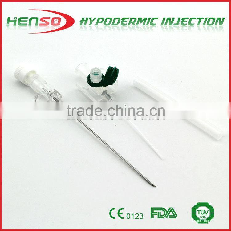 Henso IV Cannula with Injection Port & Wings